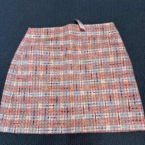Loft Tweed Pock Shift Skirt